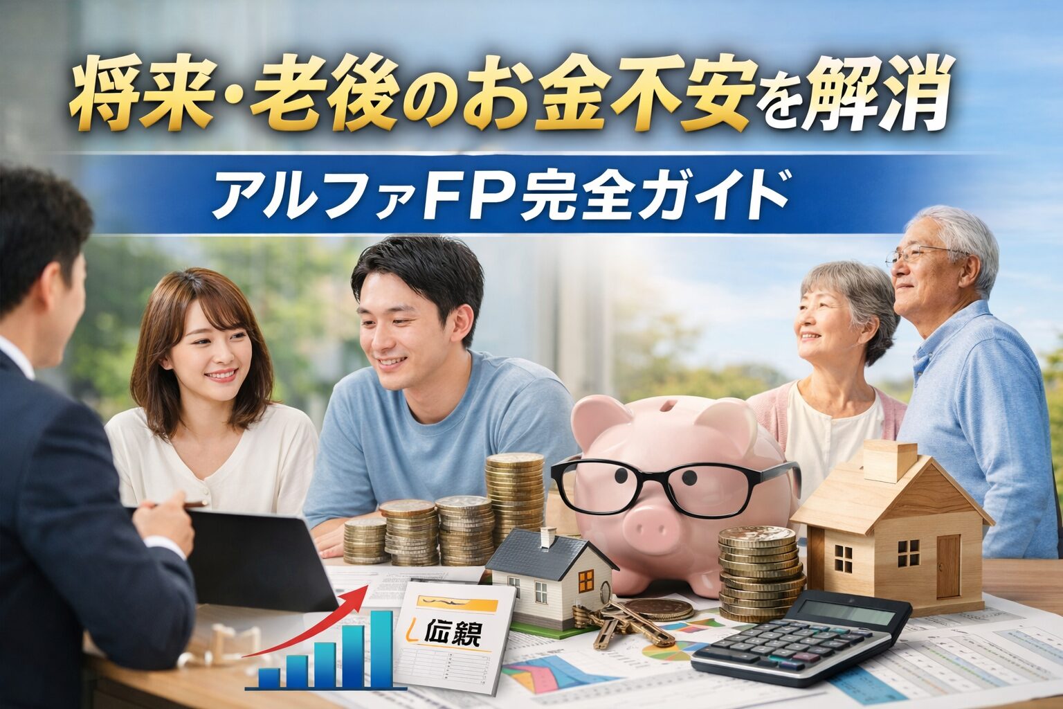 将来・老後のお金不安を解消｜アルファFP完全ガイド